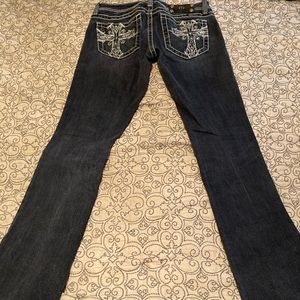 Miss me bootcut dark denim jeans